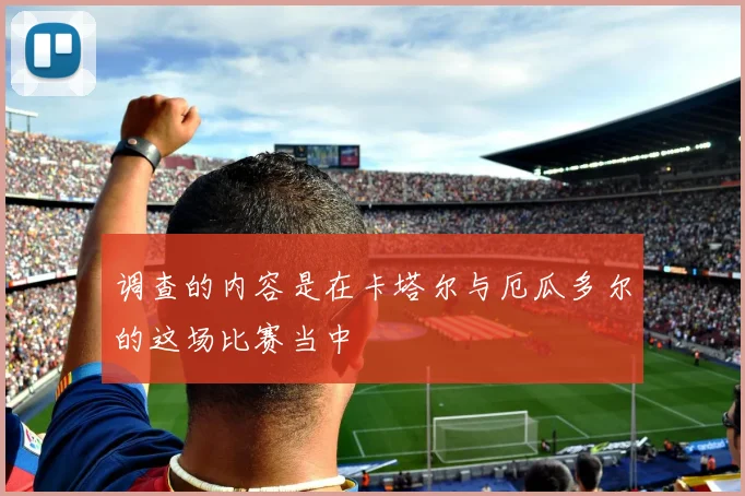 调查的内容是在卡塔尔与厄瓜多尔的这场比赛当中