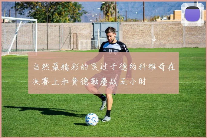 当然最精彩的莫过于德约科维奇在决赛上和费德勒鏖战五小时