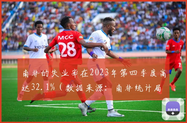 南非的失业率在2023年第四季度高达32.1%（数据来源：南非统计局